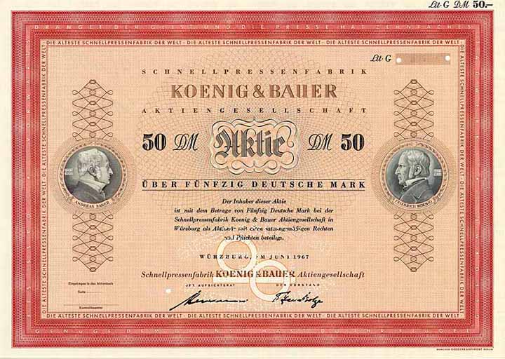 Schnellpressenfabrik Koenig & Bauer AG