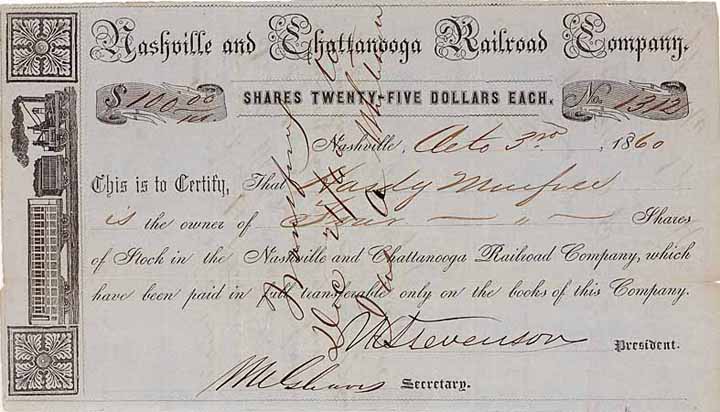 Nashville & Chattanooga Railroad