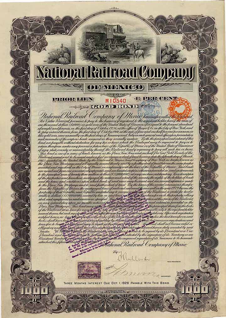 National Railroad Co. of Mexico