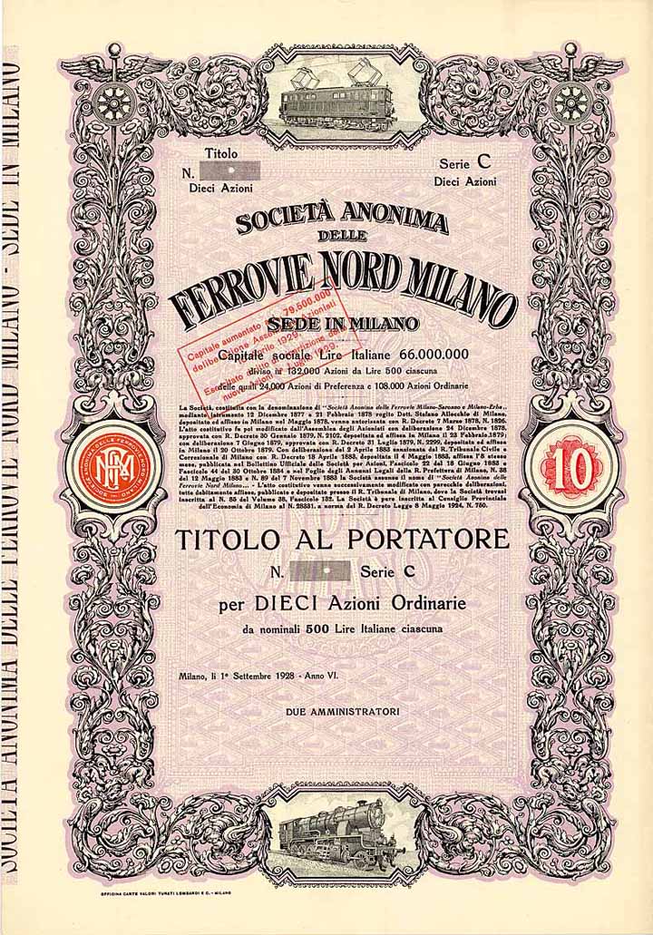 S.A. delle Ferrovie Nord Milano