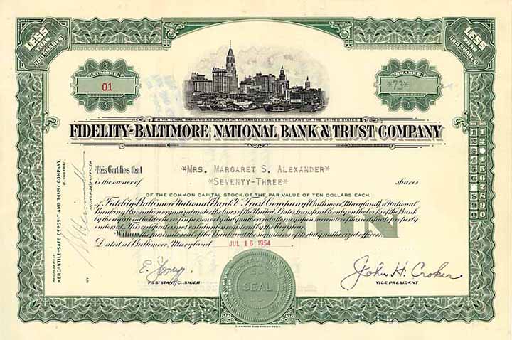 Fidelity-Baltimore National Bank & Trust Co.