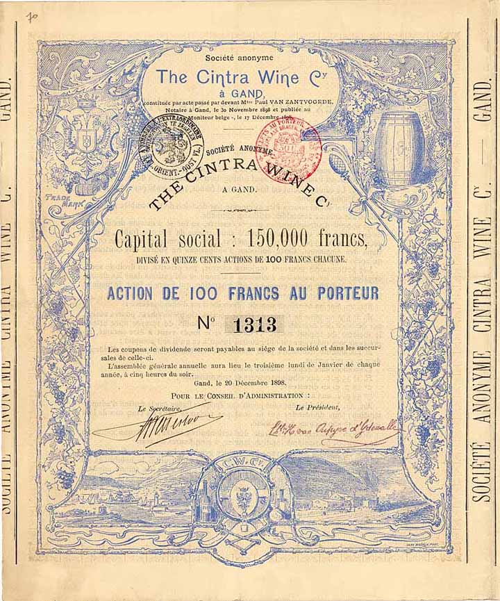 S.A. Cintra Wine Cy