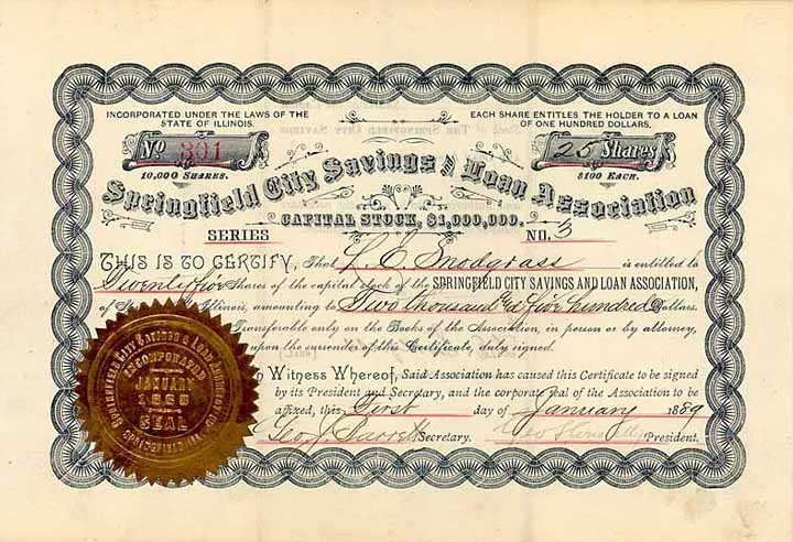 Springfield City Savings and Loan Association