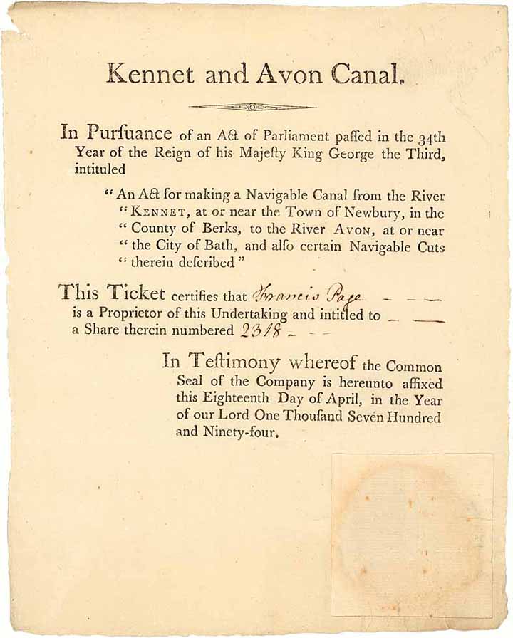 Kennet and Avon Canal Navigation