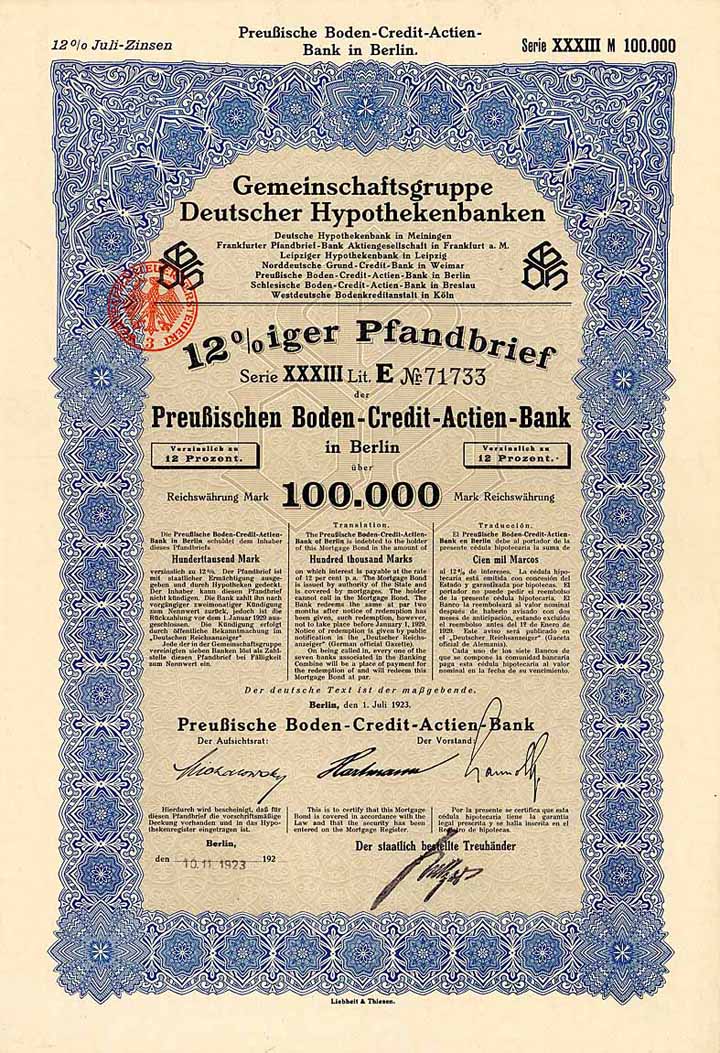 Preußische Boden-Credit-Actien-Bank