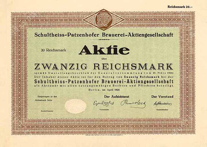 Schultheiss-Patzenhofer Brauerei-AG