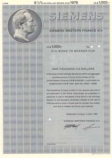 Siemens Western Finance N.V.