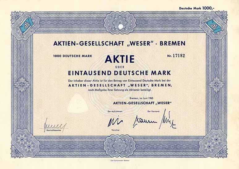 AG Weser