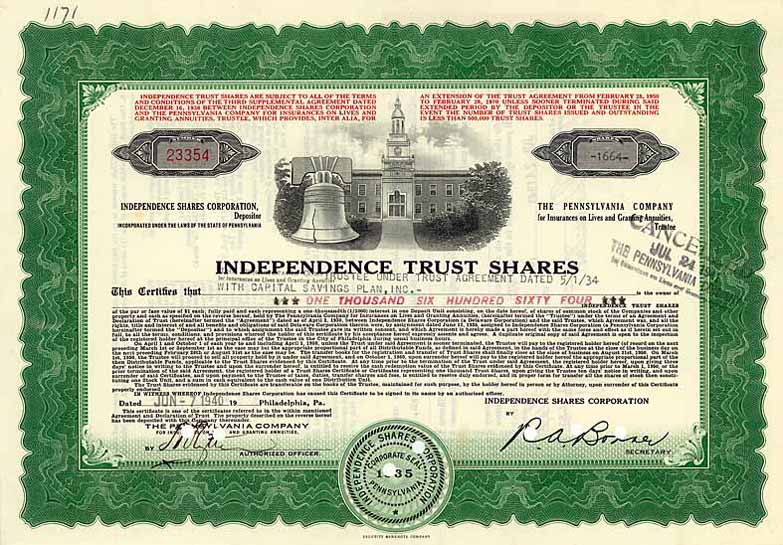 Independence Shares Corporation