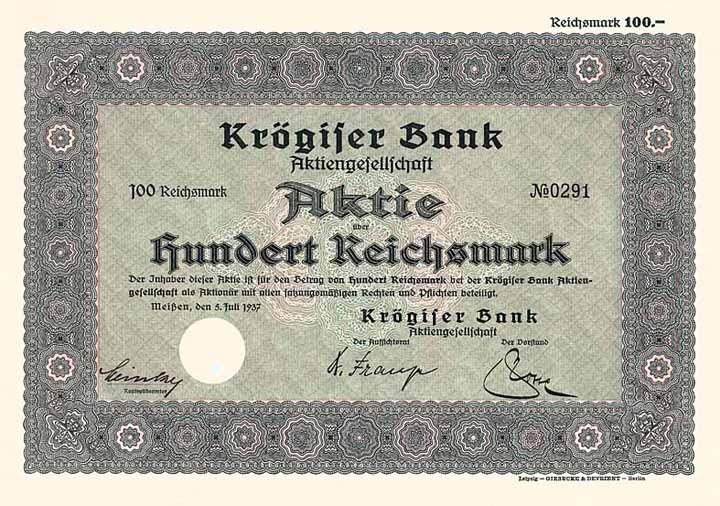 Krögiser Bank AG