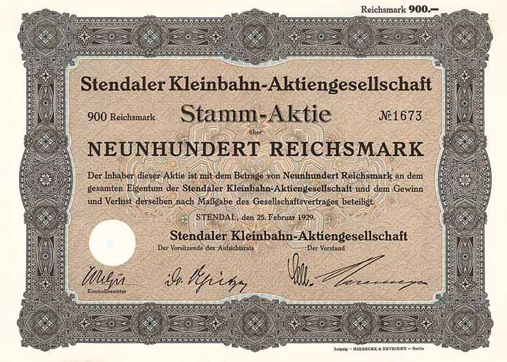 Stendaler Kleinbahn-AG