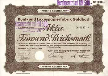 Bunt- und Luxuspapierfabrik Goldbach