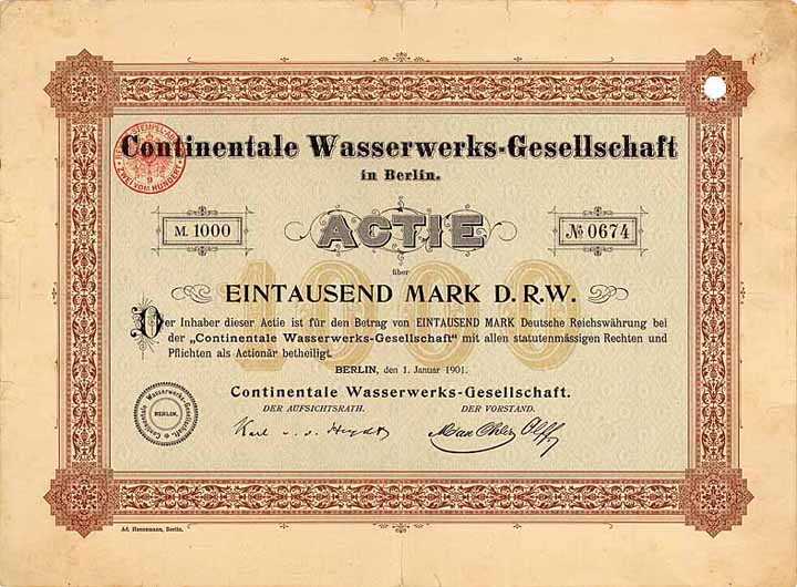 Continentale Wasserwerks-Gesellschaft