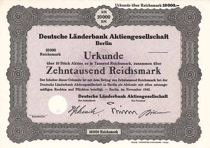 Deutsche Länderbank AG (Blankette)