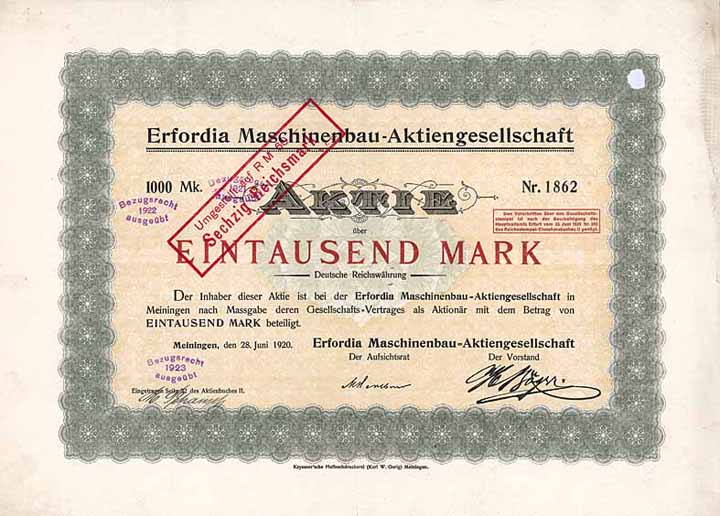 Erfordia Maschinenbau-AG