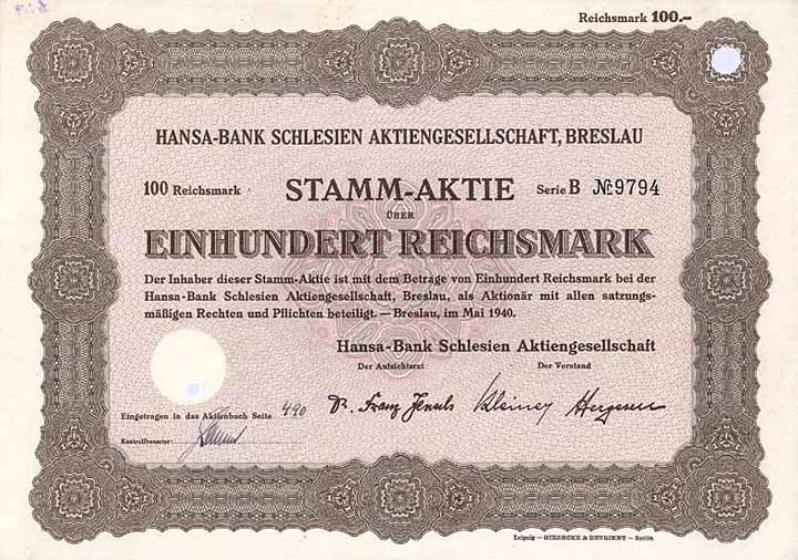 Hansa-Bank Schlesien AG