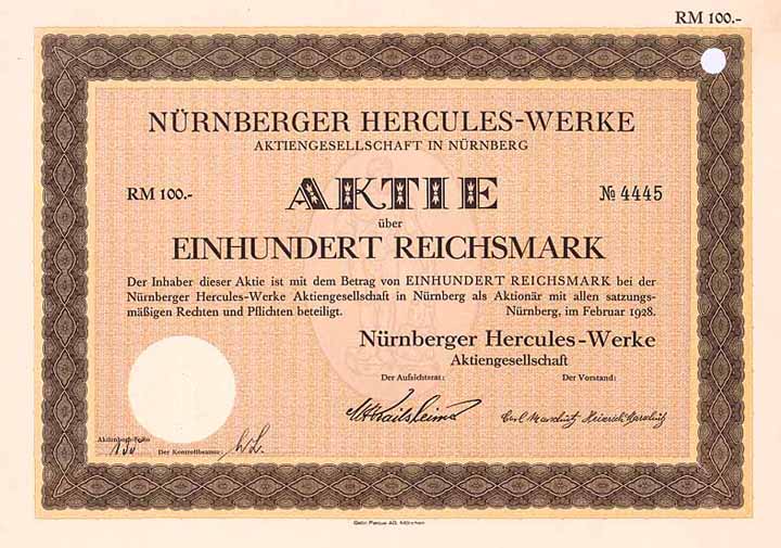 Nürnberger Hercules-Werke AG