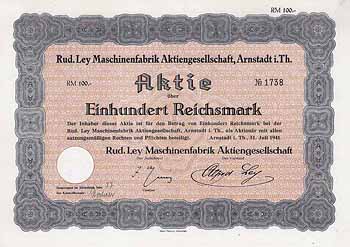 Rud. Ley Maschinenfabrik AG