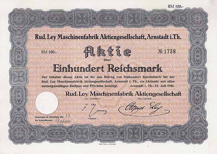 Rud. Ley Maschinenfabrik AG