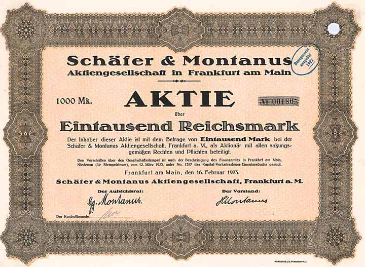 Schäfer & Montanus AG