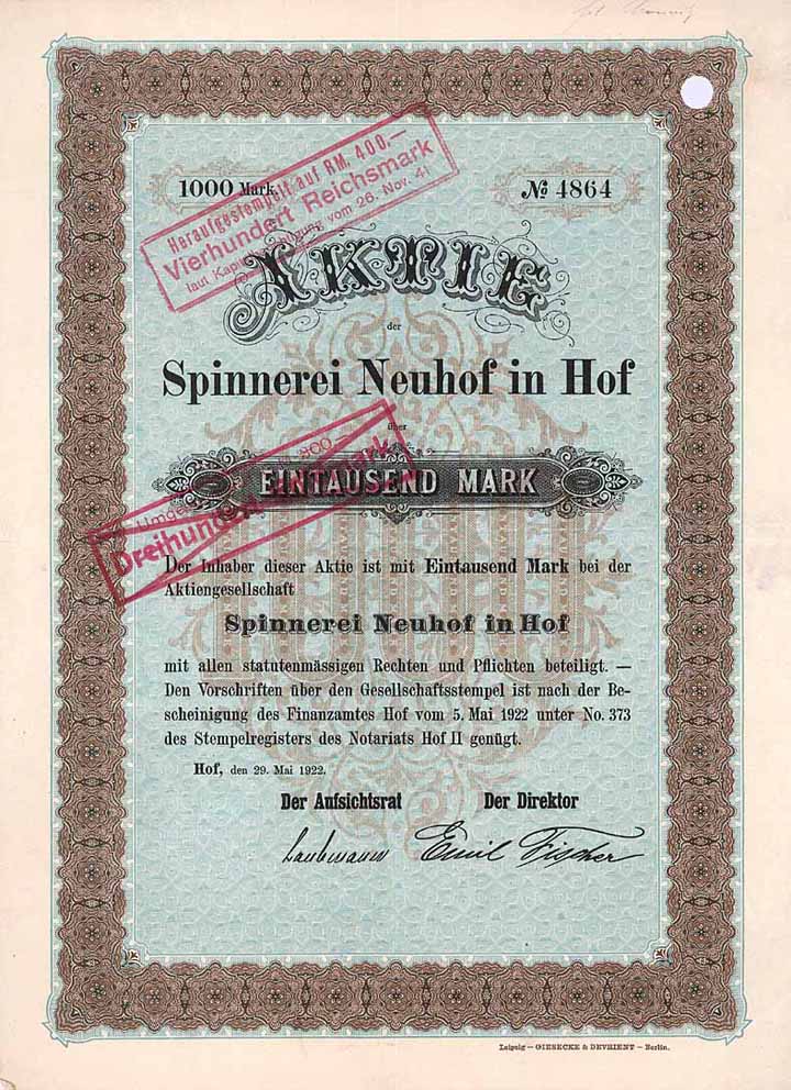 Spinnerei Neuhof