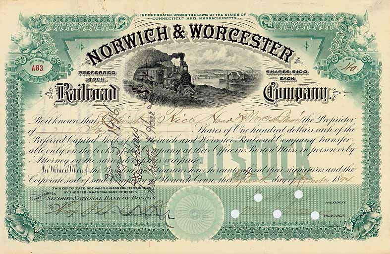 Norwich & Worcester Railroad