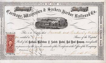 Carthage, Watertown & Sackets Harbor Railroad