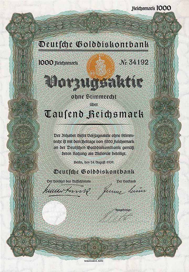 Deutsche Golddiskontbank