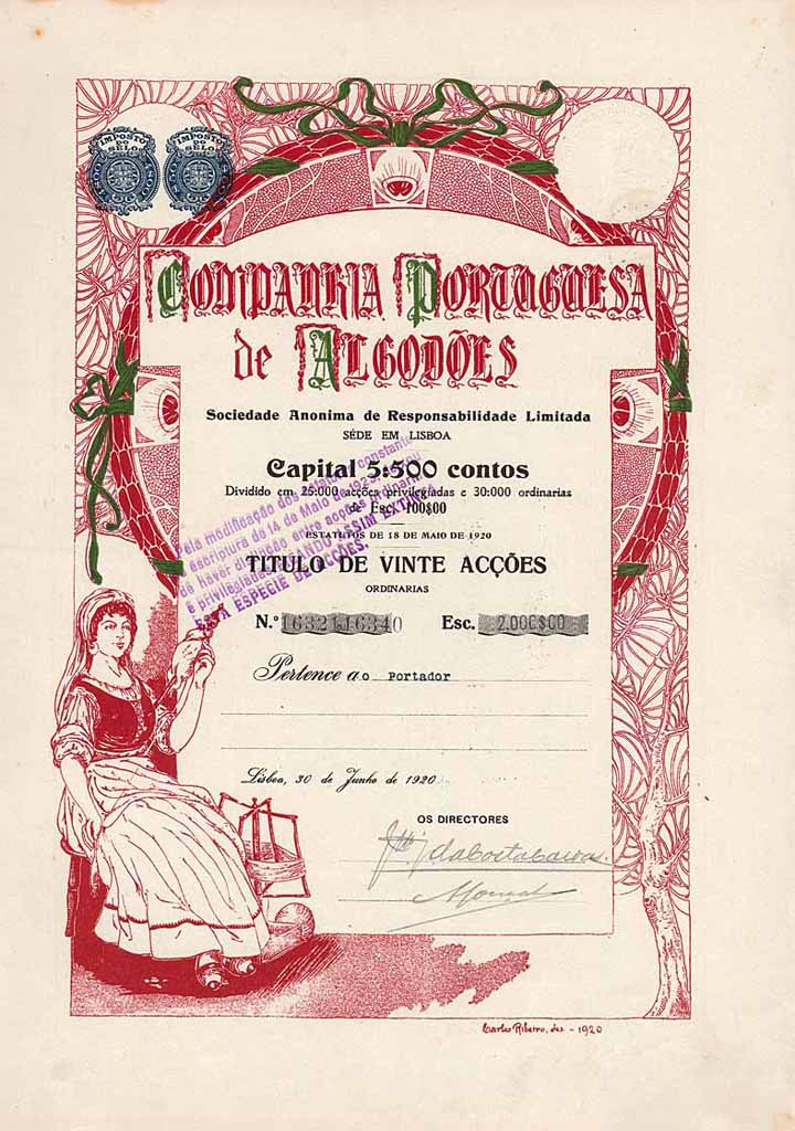 Companhia Portuguesa de Algodoes S.A.