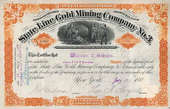 State Line Gold Mining Co. No. 3