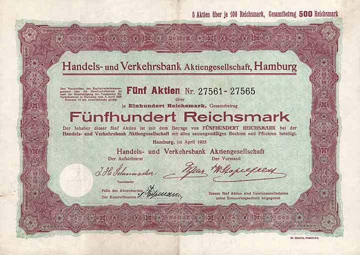 Handels- und Verkehrsbank AG