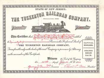 Tuckerton Railroad (reorganized 1880)