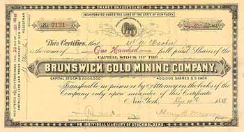 Brunswick Gold Mining Co.