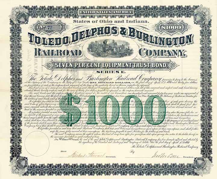 Toledo, Delphos & Burlington Railroad