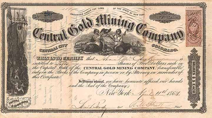 Central Gold Mining Co.