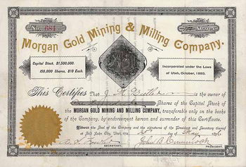 Morgan Gold Mining & Milling Co.