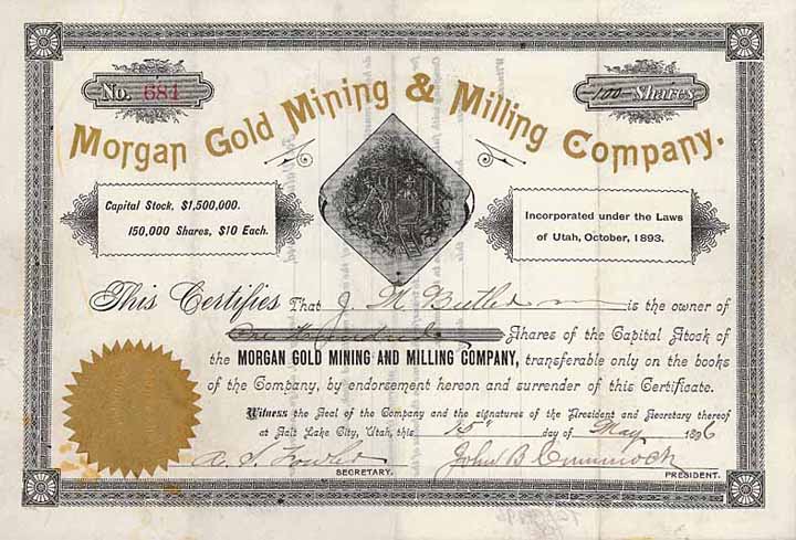 Morgan Gold Mining & Milling Co.