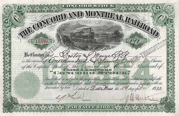 Concord & Montreal Railroad