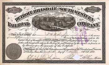 Detroit, Hillsdale and South-Western Railroad