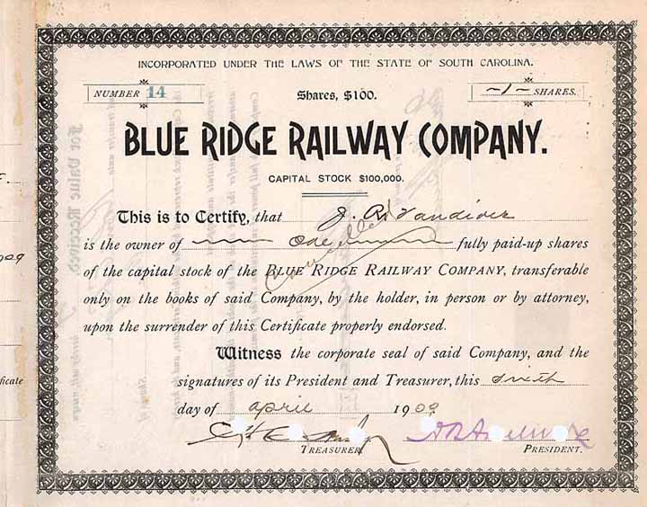 Blue Ridge Railway