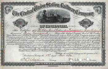 Central Union Station & Railway Co. of Cincinnati