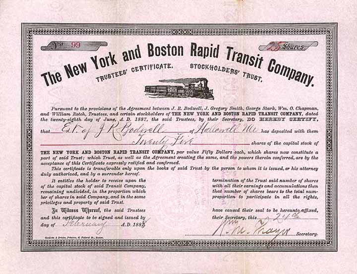 New York and Boston Rapid Transit Co.