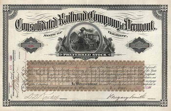 Consolidated Railroad Co. of  Vermont