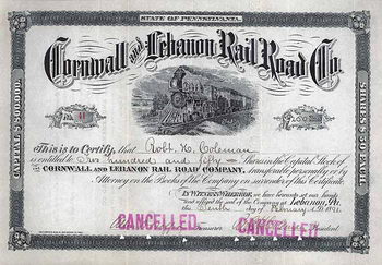 Cornwall & Lebanon Railroad