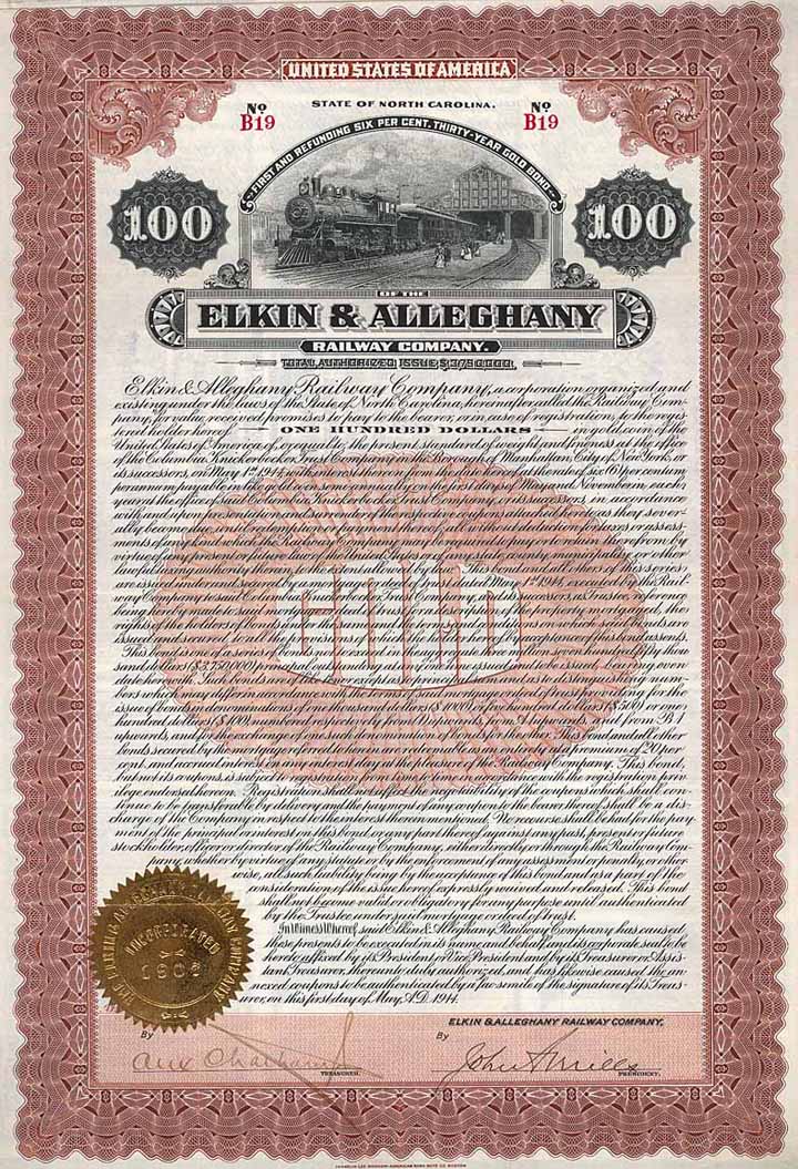 Elkin & Alleghany Railway