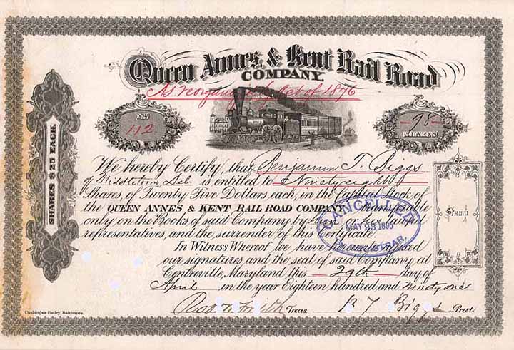 Queen Annes & Kent Railroad