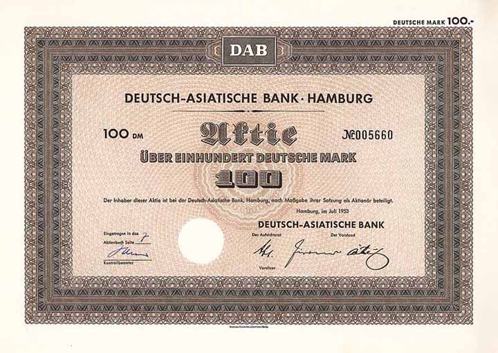 Deutsch-Asiatische Bank