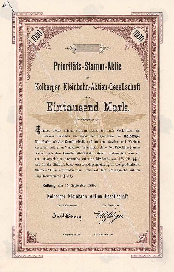 Kolberger Kleinbahn-AG