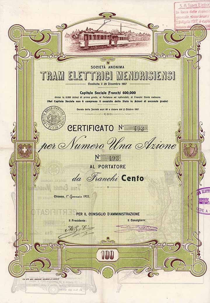 S.A. Tram Elettrici Mendrisiensi