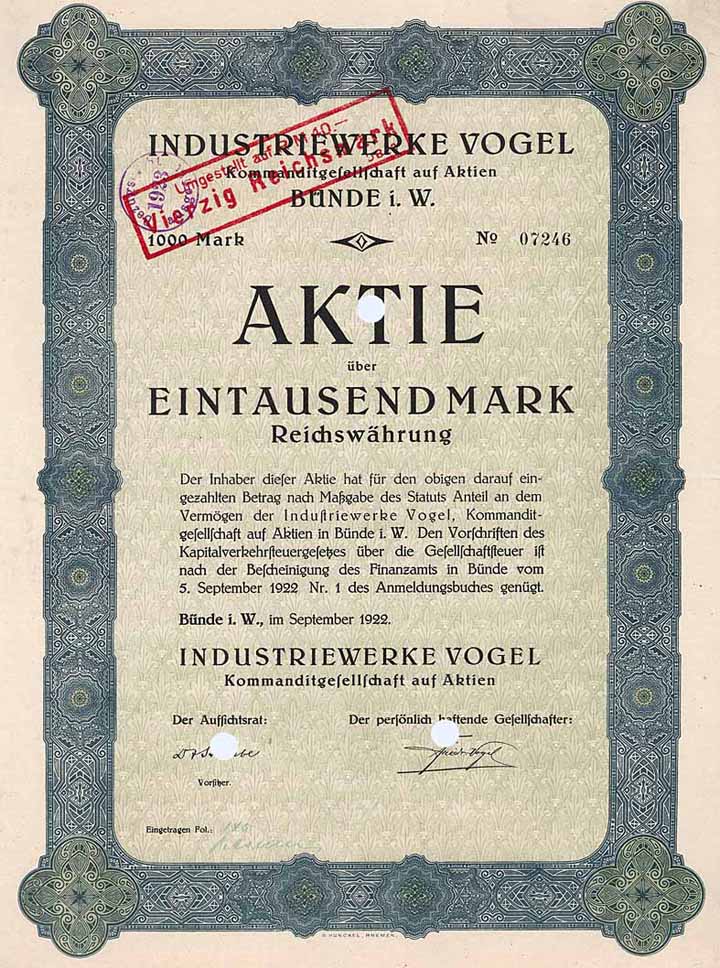 Industriewerke Vogel KGaA